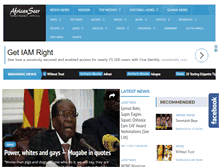Tablet Screenshot of africanseer.com